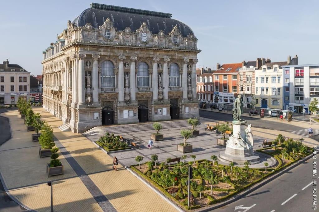 Appartement Centre Ville Calais Ines Exterior foto